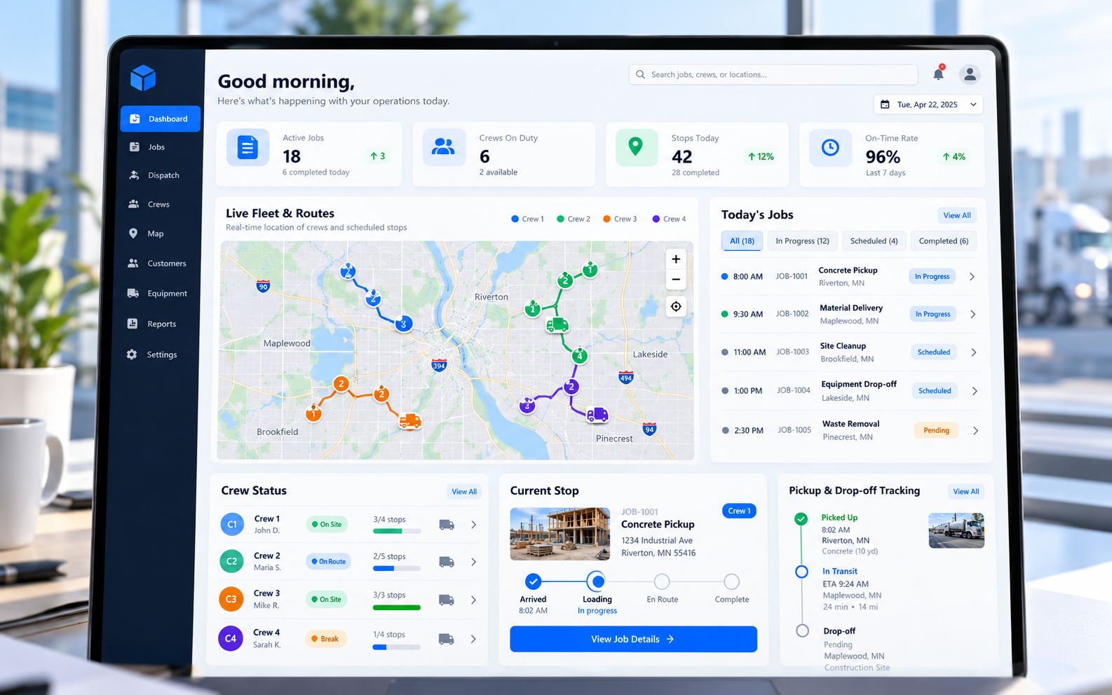 Logistics and Dispatch Management System